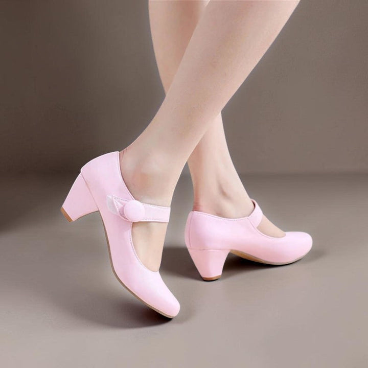MAAIKE | MARY JANES WITH ADJUSTABLE BLOCK HEEL