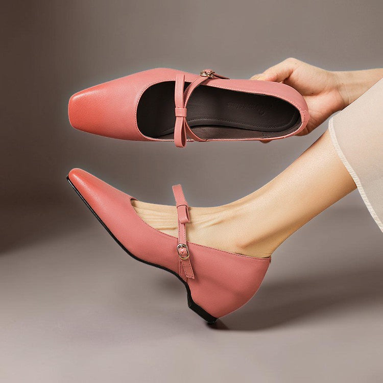 NOOR | ELEGANT MARY JANES WITH BOW